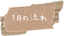 1日の流れ